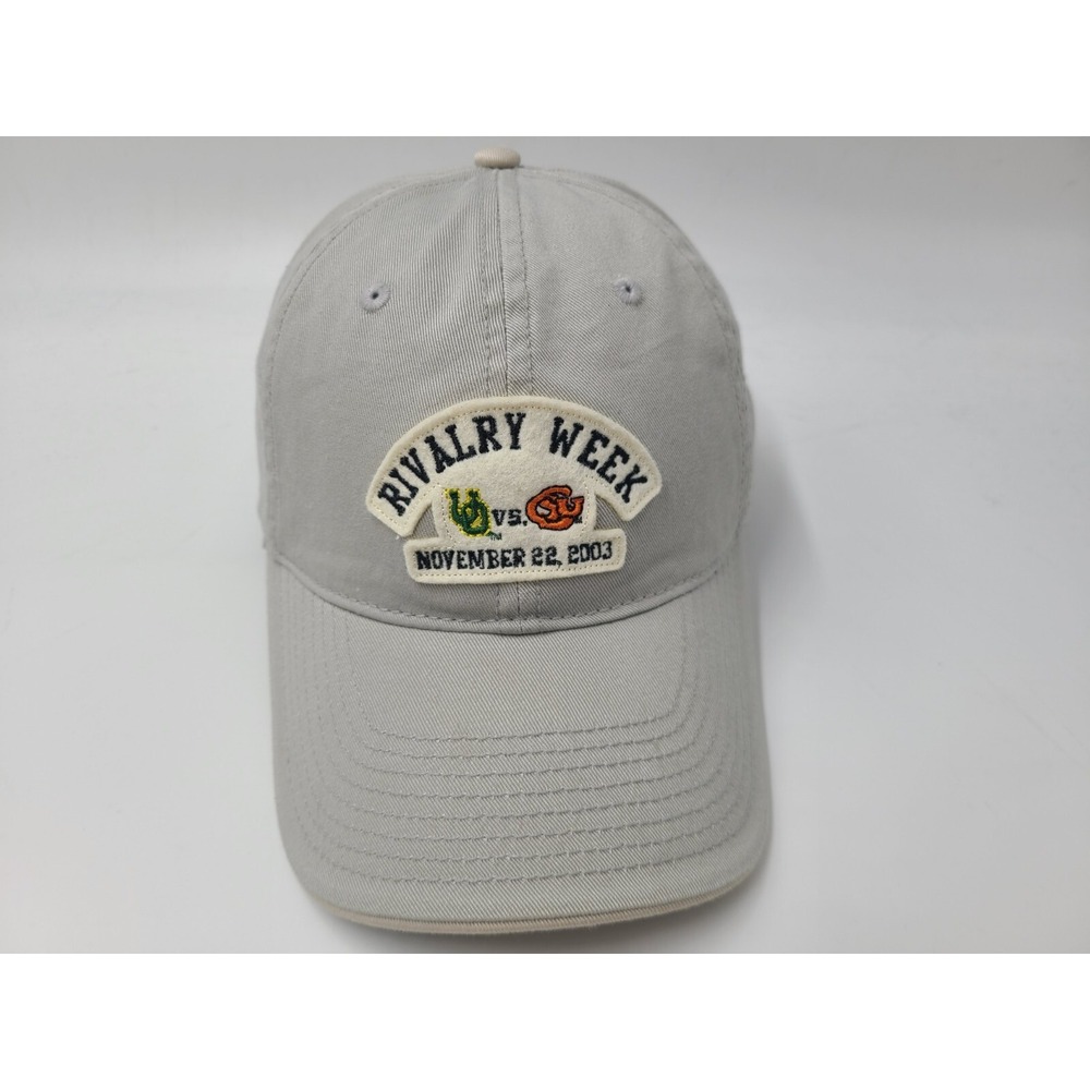 Vintage Oregon Ducks vs Oregon State Beavers Rivalry Week 2003 Civil War Hat Cap